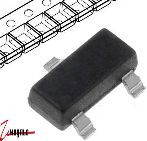 Детальные фото Диод Шоттки BAS70-04 smd 70V 0.7A в интернет магазине Импульс-Электронные компоненты