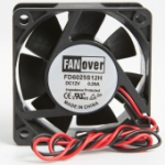 Вентилятор FD6025S12H  12V DC скольжения 60х60х25мм FANOVER