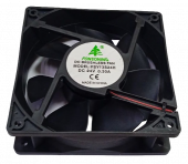 Вентилятор FSY13S24H 24V 0.30A скольжения, провод 120х120х38мм FONSONING