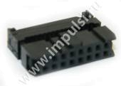 Разъём IDC-16P гнездо на шлейф