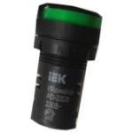Лампа зеленая 220V AD22DS(LED)IEK BLS10-ADDS-230-K06