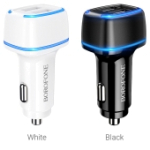 Автомобильное зарядное устройство с вых.USB 1.2+1.2A Borofone BZ14