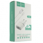 СЗУ HOCO C11 USB+micro 1000mAh