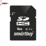 Карта памяти SD 16Гб SMARTBUY 10класс