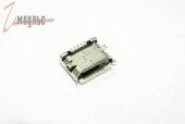 Гнездо micro USB B-5S smd монтаж