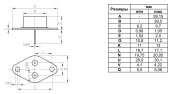 Транзистор КТ818ГМ  90V 15A