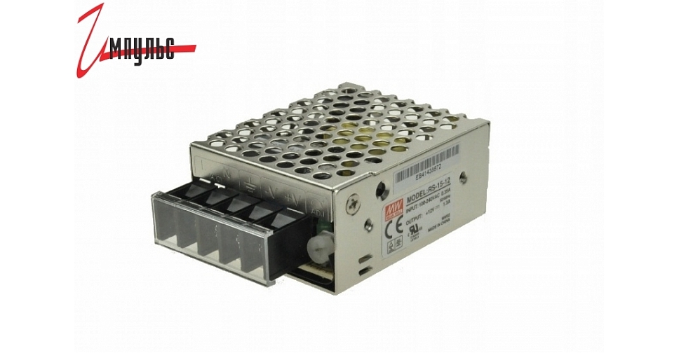 Rs блоки питания. Блок питания mean well RS-15-12. Блок питания mean well RS-15-3.3. RS-15-12 блок питания, 12в, 1.3а,15вт. RS-15-12.