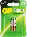 Батарейка BAT GP 25A-2U2 AAAA 1.5V,E96