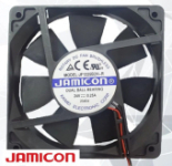 Вентилятор JF1225B2HR 24V 0.25A качения, провод 120х120х25мм