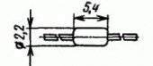 Стабилитрон КС407Д 6.8V 42mA 0.34W