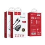СЗУ HOCO C12Q 1USB+Type-C  2.4A QC3.0