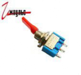 Тумблер MTS-103-E1 on-off-on красный